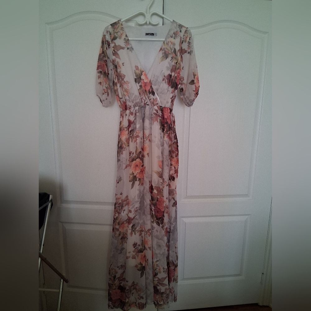 New Floral Maxi Dress